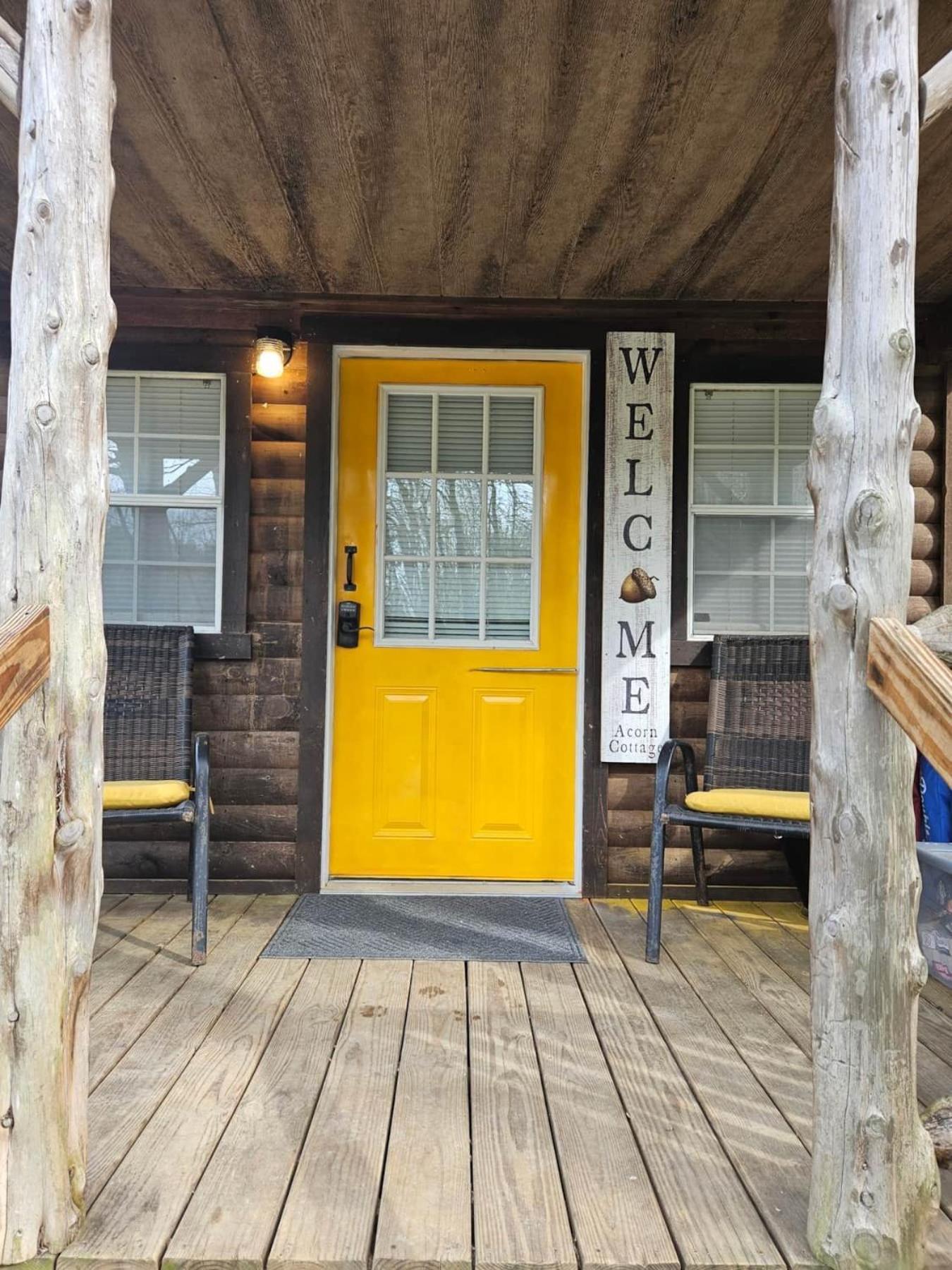 Acorn Cottage At Hocking Vacations 洛根 外观 照片